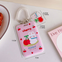 Load image into Gallery viewer, Kpop Photocard Holder Acrylic Credit ID Bank Card Photo Display Holder Bus Subway Card Protective Case Pendant Gift