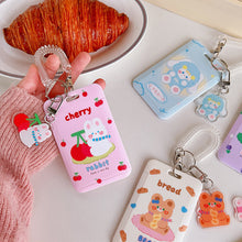 Load image into Gallery viewer, Kpop Photocard Holder Acrylic Credit ID Bank Card Photo Display Holder Bus Subway Card Protective Case Pendant Gift