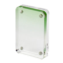 Load image into Gallery viewer, Transparent Acrylic Picture Photo Frame Magnetic Photocard Holder Poster Display Stand DIY Desktop Decoration Ornament
