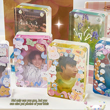 Load image into Gallery viewer, Transparent Acrylic Picture Photo Frame Magnetic Photocard Holder Poster Display Stand DIY Desktop Decoration Ornament