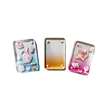 Load image into Gallery viewer, Transparent Acrylic Picture Photo Frame Magnetic Photocard Holder Poster Display Stand DIY Desktop Decoration Ornament