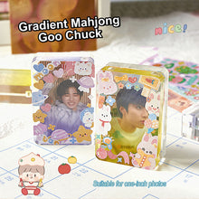 Load image into Gallery viewer, Transparent Acrylic Picture Photo Frame Magnetic Photocard Holder Poster Display Stand DIY Desktop Decoration Ornament