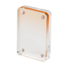 Load image into Gallery viewer, Transparent Acrylic Picture Photo Frame Magnetic Photocard Holder Poster Display Stand DIY Desktop Decoration Ornament