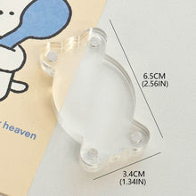 Load image into Gallery viewer, Transparent Acrylic Picture Photo Frame Magnetic Photocard Holder Poster Display Stand DIY Desktop Decoration Ornament