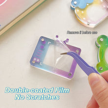 Load image into Gallery viewer, Transparent Acrylic Picture Photo Frame Magnetic Photocard Holder Poster Display Stand DIY Desktop Decoration Ornament