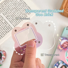 Load image into Gallery viewer, Transparent Acrylic Picture Photo Frame Magnetic Photocard Holder Poster Display Stand DIY Desktop Decoration Ornament