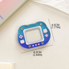 Load image into Gallery viewer, Transparent Acrylic Picture Photo Frame Magnetic Photocard Holder Poster Display Stand DIY Desktop Decoration Ornament