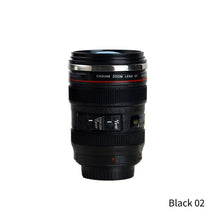 Load image into Gallery viewer, 350ml Creative Camera Mug Cup EF24-105mm Coffee Lens Mug Stainless Steel Mini Tea Mug Water Drinkware Gifts