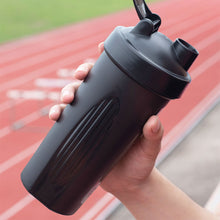 Load image into Gallery viewer, 600ml Portable Protein Powder Shaker Bottle Leak Proof Sports Mixing Cup Water Bottle for Gym Fitness Training with Scale