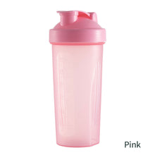 Load image into Gallery viewer, 600ml Portable Protein Powder Shaker Bottle Leak Proof Sports Mixing Cup Water Bottle for Gym Fitness Training with Scale