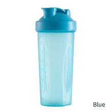 Load image into Gallery viewer, 600ml Portable Protein Powder Shaker Bottle Leak Proof Sports Mixing Cup Water Bottle for Gym Fitness Training with Scale