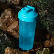 Load image into Gallery viewer, 600ml Portable Protein Powder Shaker Bottle Leak Proof Sports Mixing Cup Water Bottle for Gym Fitness Training with Scale
