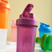 Load image into Gallery viewer, 400ml Portable Protein Powder Shaker Bottle Leak Proof Sports Mixing Cup Water Bottle for Gym Fitness Training with Scale