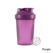 Load image into Gallery viewer, 400ml Portable Protein Powder Shaker Bottle Leak Proof Sports Mixing Cup Water Bottle for Gym Fitness Training with Scale