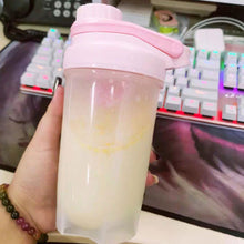 Load image into Gallery viewer, 500ml/700ml Portable Protein Powder Shaker Bottle Leak Proof Sports Mixing Cup Water Bottle for Gym Fitness Training with Scale