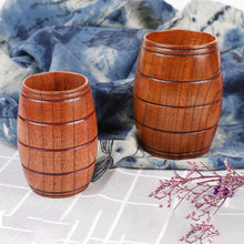 Load image into Gallery viewer, Sour Jujube Wooden Handmade Water Coffee Mug Big Belly Cup Tea Beer Juice Milk Mugs Drink Cups With Handle Kitchen Bar Drinkware