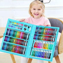Load image into Gallery viewer, 168PCS Painting Watercolor Pen Colored Pencil Set Children's Oil Painting Pencil Crayon Pen Set Children's Gift Art Drawing Supplies