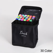 Load image into Gallery viewer, 24/30/36/48 Colors Sketching Marker Set Double Head Paint Pens Dual Brush Set for Calligraphy Painting Drawing DIY Graffiti Art Supplies