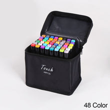 Load image into Gallery viewer, 24/30/36/48 Colors Sketching Marker Set Double Head Paint Pens Dual Brush Set for Calligraphy Painting Drawing DIY Graffiti Art Supplies