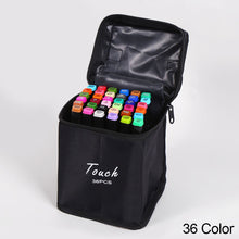 Load image into Gallery viewer, 24/30/36/48 Colors Sketching Marker Set Double Head Paint Pens Dual Brush Set for Calligraphy Painting Drawing DIY Graffiti Art Supplies