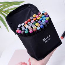 Load image into Gallery viewer, 24/30/36/48 Colors Sketching Marker Set Double Head Paint Pens Dual Brush Set for Calligraphy Painting Drawing DIY Graffiti Art Supplies