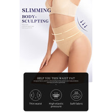 Load image into Gallery viewer, Women High-waisted Tight Pants Elastic Slim Waist Shaping Thong Comfortable Breathable Seamless Shaping Pants