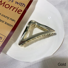 Load image into Gallery viewer, Simple Versatile Metal Geometric Hairpin Irregular Triangular Hair Clip Headwear Hair Accessory for Women