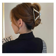 Load image into Gallery viewer, Simple Versatile Metal Geometric Hairpin Irregular Triangular Hair Clip Headwear Hair Accessory for Women