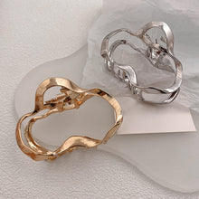Load image into Gallery viewer, Simple Personalized Hair Claw Clip Hairpin Alloy Irregular Creative Hair Clip Headwear Hair Accessory