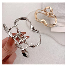Load image into Gallery viewer, Simple Personalized Hair Claw Clip Hairpin Alloy Irregular Creative Hair Clip Headwear Hair Accessory