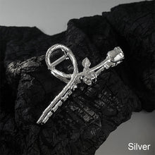 Load image into Gallery viewer, Elegant Rose Alloy Hairpin Fashion Temperamental Flower Hair Claw Clip Headwear Hair Accessory for Women