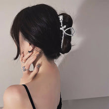 Load image into Gallery viewer, Elegant Rose Alloy Hairpin Fashion Temperamental Flower Hair Claw Clip Headwear Hair Accessory for Women