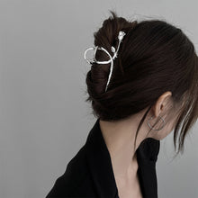 Load image into Gallery viewer, Elegant Rose Alloy Hairpin Fashion Temperamental Flower Hair Claw Clip Headwear Hair Accessory for Women