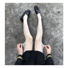 Load image into Gallery viewer, Thin Pantyhose Love Butterfly Polka Dot Jacquard Stockings Comfortable Breathable Sexy Black White Thin Stockings for Women