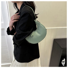 Load image into Gallery viewer, Women Temperamental Casual Shoulder Bag Underarm Bag Solid Color PU Leather Comfortable Handbag