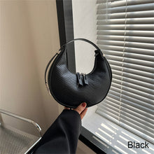 Load image into Gallery viewer, Women Temperamental Casual Shoulder Bag Underarm Bag Solid Color PU Leather Comfortable Handbag