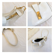 Load image into Gallery viewer, Women Fashion Temperamental Shoulder Bag Crossbody Bag Simple Glossy Solid Color PU Leather Handbag