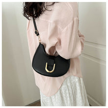 Load image into Gallery viewer, Fashion Personalized Shoulder Bag Crossbody Bag Niche Solid Color Comfortable PU Leather Crossbody Bag for Women