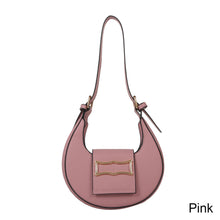 Load image into Gallery viewer, Fashion Simple Shoulder Bag Underarm Bag Temperamental Solid Color PU Leather Handbag for Women