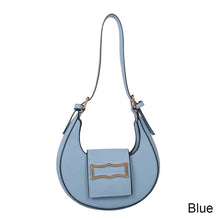 Load image into Gallery viewer, Fashion Simple Shoulder Bag Underarm Bag Temperamental Solid Color PU Leather Handbag for Women