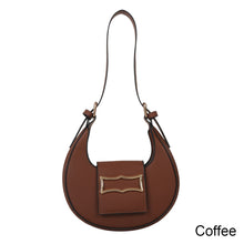 Load image into Gallery viewer, Fashion Simple Shoulder Bag Underarm Bag Temperamental Solid Color PU Leather Handbag for Women