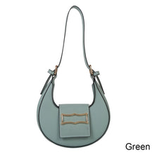 Load image into Gallery viewer, Fashion Simple Shoulder Bag Underarm Bag Temperamental Solid Color PU Leather Handbag for Women