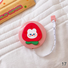 Load image into Gallery viewer, 150cm/60" Portable Retractable Ruler Centimeter Inch Roll Tape Body Measuring Ruler Soft Flat Sewing Ruler Sewing Fashion Design School Supplies