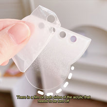 Load image into Gallery viewer, Cute Guka Sticker DIY Keychain Transparent Acrylic Goo Chuck Pendant Keychain Decoration Badge Kawaii Stationery Accessories