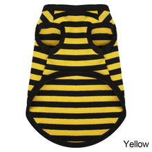 Load image into Gallery viewer, Summer Pet Dog Stripe Vest Soft Puppy Clothing Shirt T-shirts Comfortable for Cats Small Medium Dog