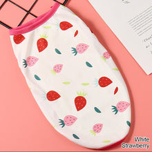Load image into Gallery viewer, Summer Cute Fruit Print Pet Dog Vest Soft Cartoon Pattern Puppy T-shirts Comfortable for Cats Small Medium Dog