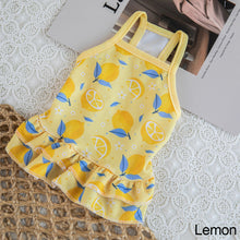 Load image into Gallery viewer, Summer Dog Dress Pet Skirts Pet Clothes Comfortable Soft Puppuy Dogs Cats Vest Dress Pet Clothes