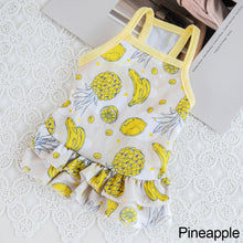 Load image into Gallery viewer, Summer Dog Dress Pet Skirts Pet Clothes Comfortable Soft Puppuy Dogs Cats Vest Dress Pet Clothes