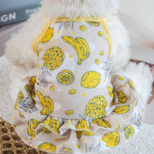 Load image into Gallery viewer, Summer Dog Dress Pet Skirts Pet Clothes Comfortable Soft Puppuy Dogs Cats Vest Dress Pet Clothes