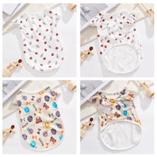 Load image into Gallery viewer, Spring Summer Pet Vest Cartoon Print Pet Puppy Dog Clothes for Small Dogs Pet Dog Vest Pet Sling T Shirt Pet Clothing